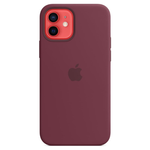 Чехол iPhone 12/12 Pro Silicone Case MagSafe Plum в рассрочку без первоначального взноса и переплат