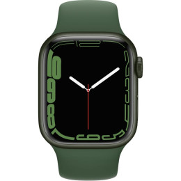 Apple Watch S7 41mm Green Aluminum Case / Clover Sport Band