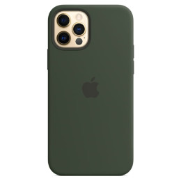 Чехол iPhone 12/12 Pro Silicone Case MagSafe Cyprus Green