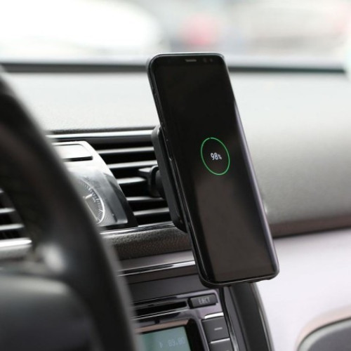 Автомобильный держатель Pitaka MagMount Qi Car Vent для решетки в рассрочку без первоначального взноса и переплат