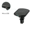 Автомобильный держатель Pitaka MagMount Qi Car Vent для решетки в рассрочку без первоначального взноса и переплат