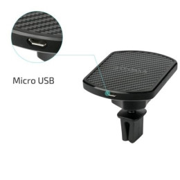 Автомобильный держатель Pitaka MagMount Qi Car Vent для решетки