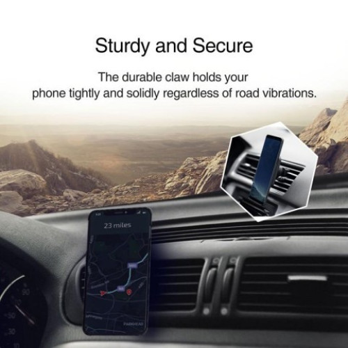 Автомобильный держатель Pitaka MagMount Qi Car Vent для решетки в рассрочку без первоначального взноса и переплат