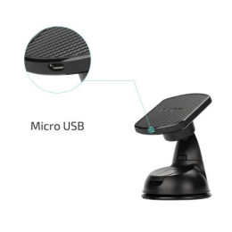 Автомобильный держатель Pitaka Magmount Qi Suction Cup на присоске
