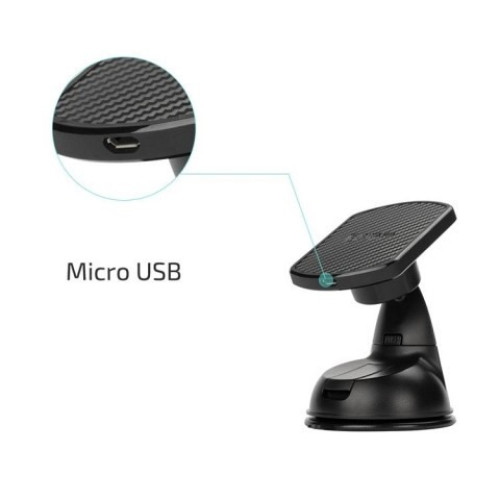 Автомобильный держатель Pitaka Magmount Qi Suction Cup на присоске в рассрочку без первоначального взноса и переплат