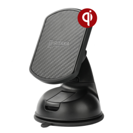 Автомобильный держатель Pitaka Magmount Qi Suction Cup на присоске