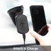 Автомобильный держатель Pitaka Magmount Qi Suction Cup на присоске в рассрочку без первоначального взноса и переплат