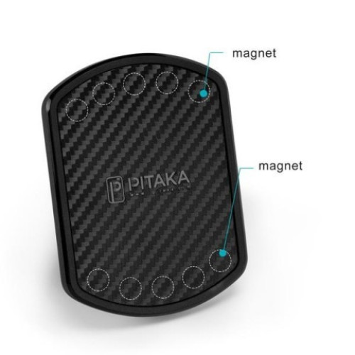 Автомобильный держатель Pitaka Magnetic Mount с присоской и держателем для воздуховода в комплекте в рассрочку без первоначального взноса и переплат