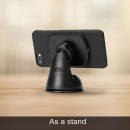 Автомобильный держатель Pitaka Magnetic Mount с присоской и держателем для воздуховода в комплекте
