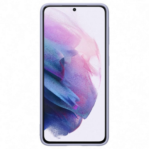 Чехол-накладка Samsung Galaxy S21 Silicone Cover Violet в рассрочку без первоначального взноса и переплат