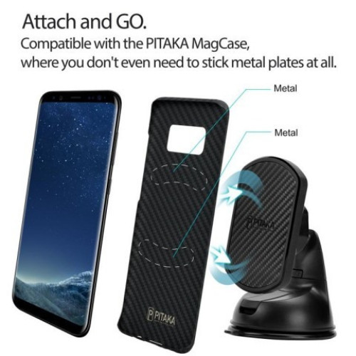 Автомобильный держатель Pitaka на присоске - Magnetic Mount Suction Cup в рассрочку без первоначального взноса и переплат