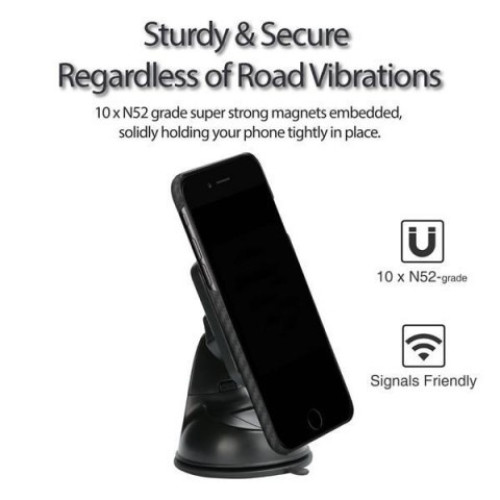 Автомобильный держатель Pitaka на присоске - Magnetic Mount Suction Cup в рассрочку без первоначального взноса и переплат