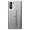 Чехол-накладка Samsung Galaxy S21 Protective Standing Cover Silver в рассрочку
