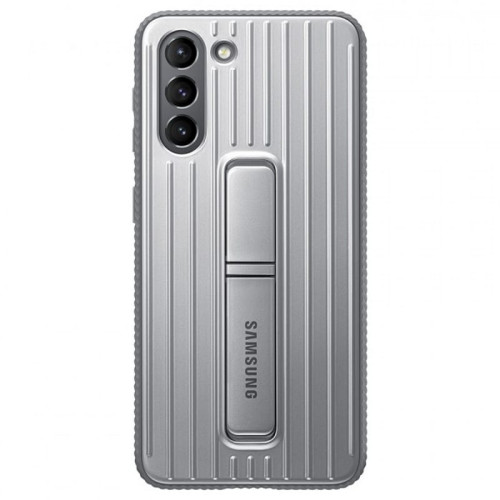 Чехол-накладка Samsung Galaxy S21 Protective Standing Cover Silver в рассрочку без первоначального взноса и переплат