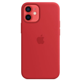 Чехол iPhone 12 mini Silicone Case MagSafe Red