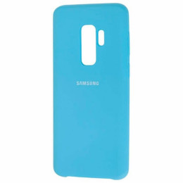 Чехол Samsung S9 Plus Silicone Cover Light Blue