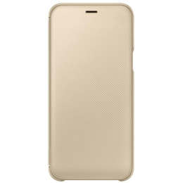 Чехол Samsung Galaxy A6 Wallet Cover Gold