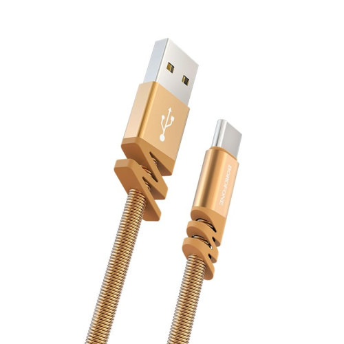 Кабель USB - Type-C / Borofone BX27 / 1M / Золотой в рассрочку без первоначального взноса и переплат