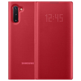 Чехол Samsung Note 10 LED View Cover Red
