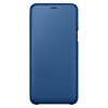 Чехол Samsung Galaxy A6 Plus Wallet Cover Blue в рассрочку без первоначального взноса и переплат