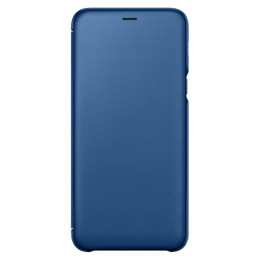 Чехол Samsung Galaxy A6 Plus Wallet Cover Blue