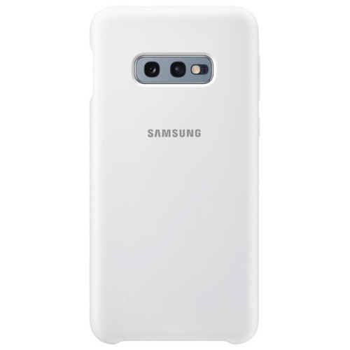 Чехол Samsung Galaxy S10e Silicone Cover White в рассрочку без первоначального взноса и переплат
