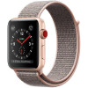 Apple Watch S3 38 mm LTE - Gold Aluminum / Pink Sport Loop в рассрочку
