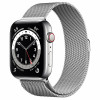 Apple Watch S6 44mm (Cellular) Silver Stainless Steel Case / Silver Milanese Loop в рассрочку