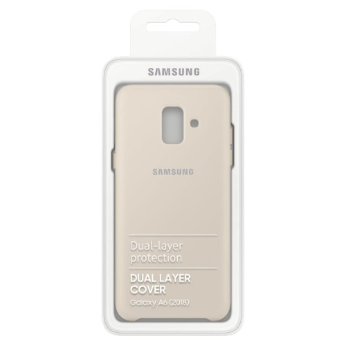 Чехол Samsung A6 (2018) Layer Cover Gold в рассрочку без первоначального взноса и переплат