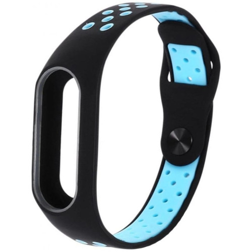 Ремешок для Mi Band 3 Nike Black-Blue в рассрочку без первоначального взноса и переплат