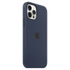 Чехол iPhone 12/12 Pro Silicone Case MagSafe Deep Navy в рассрочку без первоначального взноса и переплат