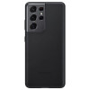 Чехол-накладка Samsung Galaxy S21 Ultra Leather Cover Black в рассрочку