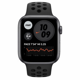 Apple Watch SE 44mm Space Gray Aluminum Case / Anthracite/Black NIKE Sport Band