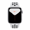 Apple Watch S5 NIKE 44mm Silver Aluminum / Pure Platinum Sport Band в рассрочку без первоначального взноса и переплат
