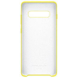 Чехол Samsung Galaxy S10 Plus Silicone Cover Yellow