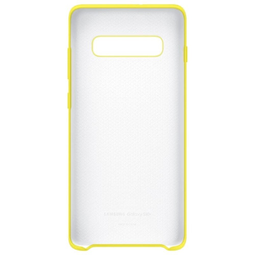 Чехол Samsung Galaxy S10 Plus Silicone Cover Yellow в рассрочку без первоначального взноса и переплат