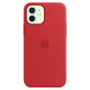 Чехол iPhone 12/12 Pro Silicone Case MagSafe Red в рассрочку