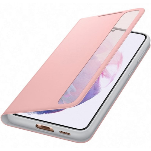 Чехол-книга Samsung Galaxy S21 Plus Clear View Cover Pink в рассрочку без первоначального взноса и переплат