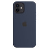 Чехол iPhone 12/12 Pro Silicone Case MagSafe Deep Navy в рассрочку без первоначального взноса и переплат