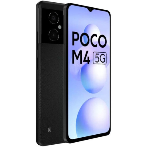 Xiaomi Poco M4 5G 4/64GB Black в рассрочку без первоначального взноса и переплат