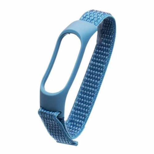 Ремешок для Mi Band 4 Nylon Loop Blue/Grey в рассрочку без первоначального взноса и переплат