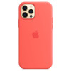 Чехол iPhone 12/12 Pro Silicone Case MagSafe Pink Citrus в рассрочку без первоначального взноса и переплат