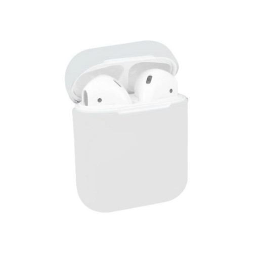 Чехол AirPods 1/2 Silicone Case White в рассрочку без первоначального взноса и переплат