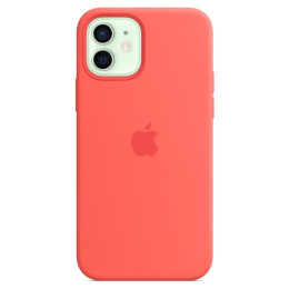 Чехол iPhone 12/12 Pro Silicone Case MagSafe Pink Citrus