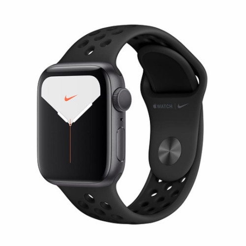 Apple Watch S5 NIKE 40mm Space Gray Aluminum Case / Black Sport Band в рассрочку без первоначального взноса и переплат