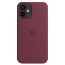 Чехол iPhone 12 mini Silicone Case MagSafe Plum
