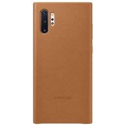 Чехол Samsung Galaxy Note 10 Plus Leather Cover Tan