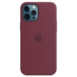 Чехол iPhone 12 Pro Max Silicone Case MagSafe Plum