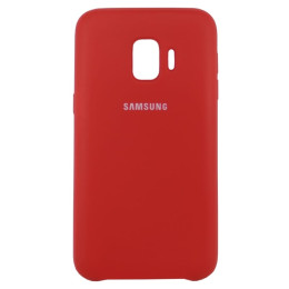 Чехол Samsung J2 Core Silicone Cover Red