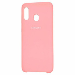 Чехол Samsung A30 Silicone Cover Peach